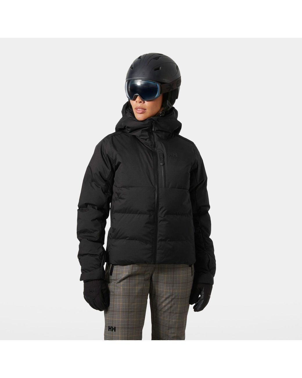 Helly Hansen Black Kvitfjell Race Puffy Ski Jacket
