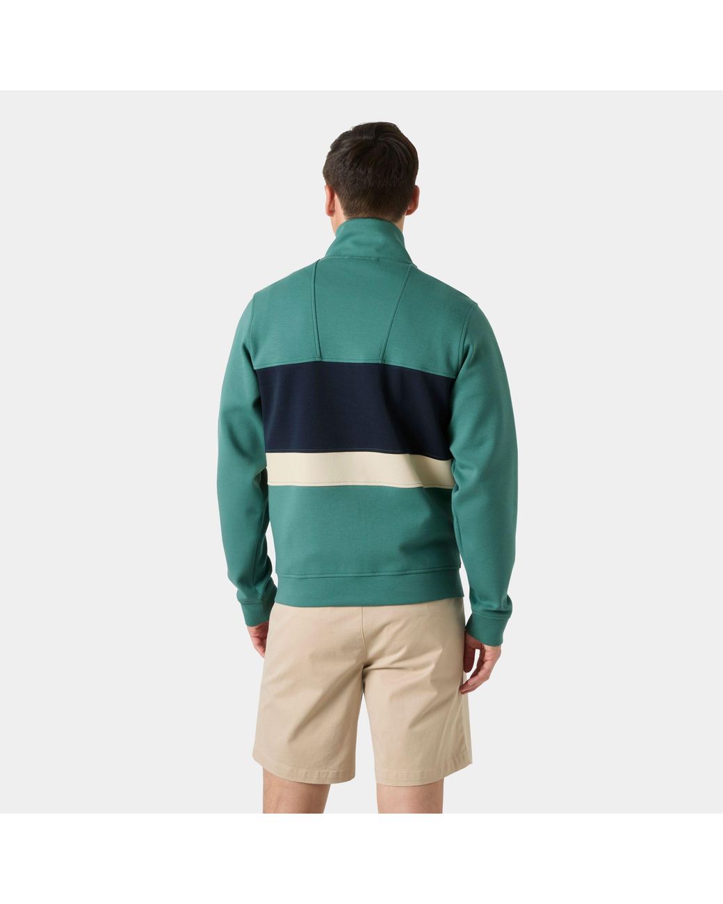 Helly Hansen Green Koster Sweat Jacket for men