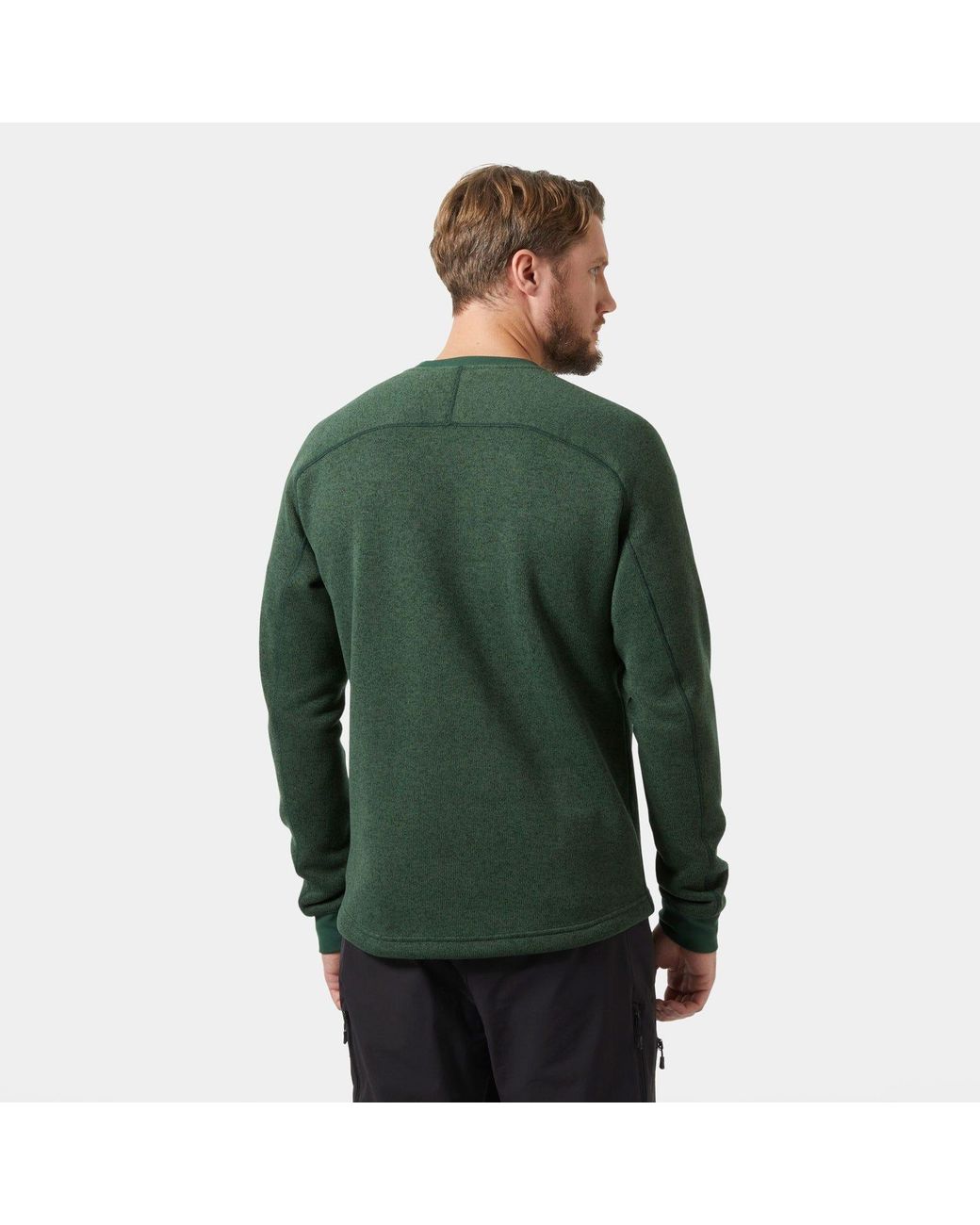 Helly Hansen Green Varde Crewneck for men
