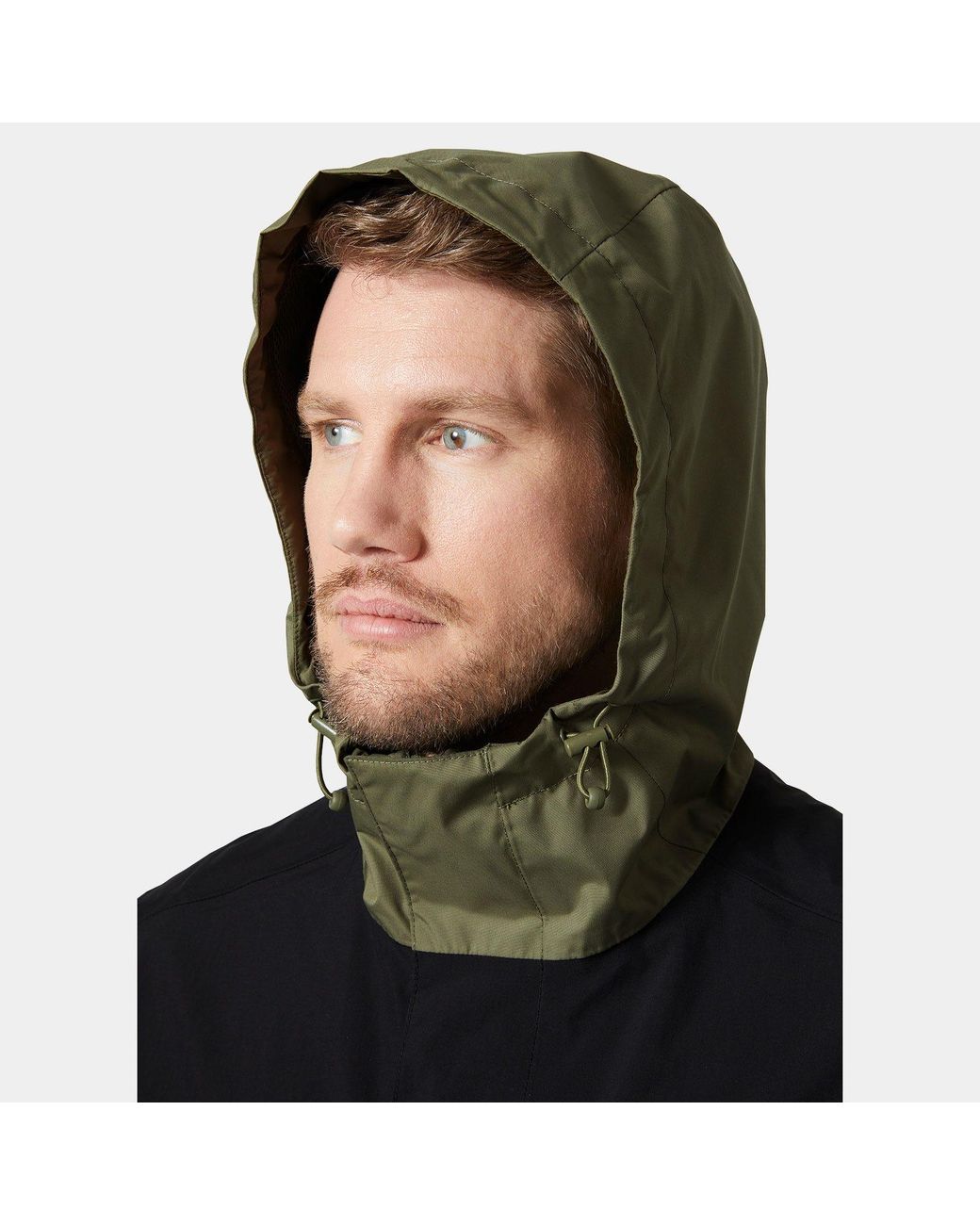 Helly Hansen Green Vancouver Rain Jacket for men