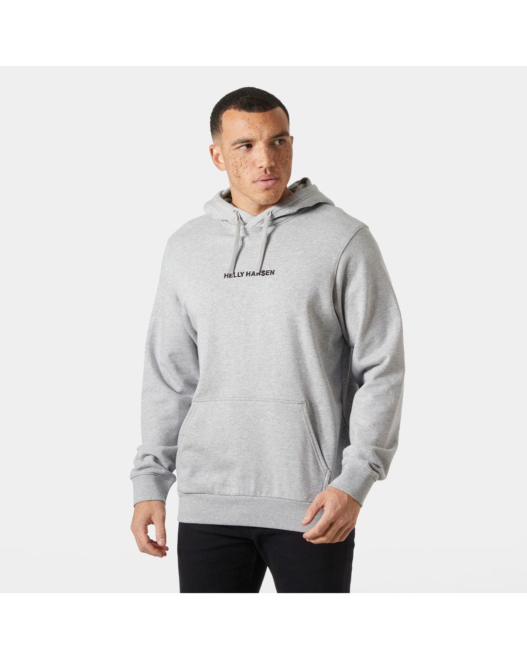 Helly Hansen Gray Core Hoodie for men