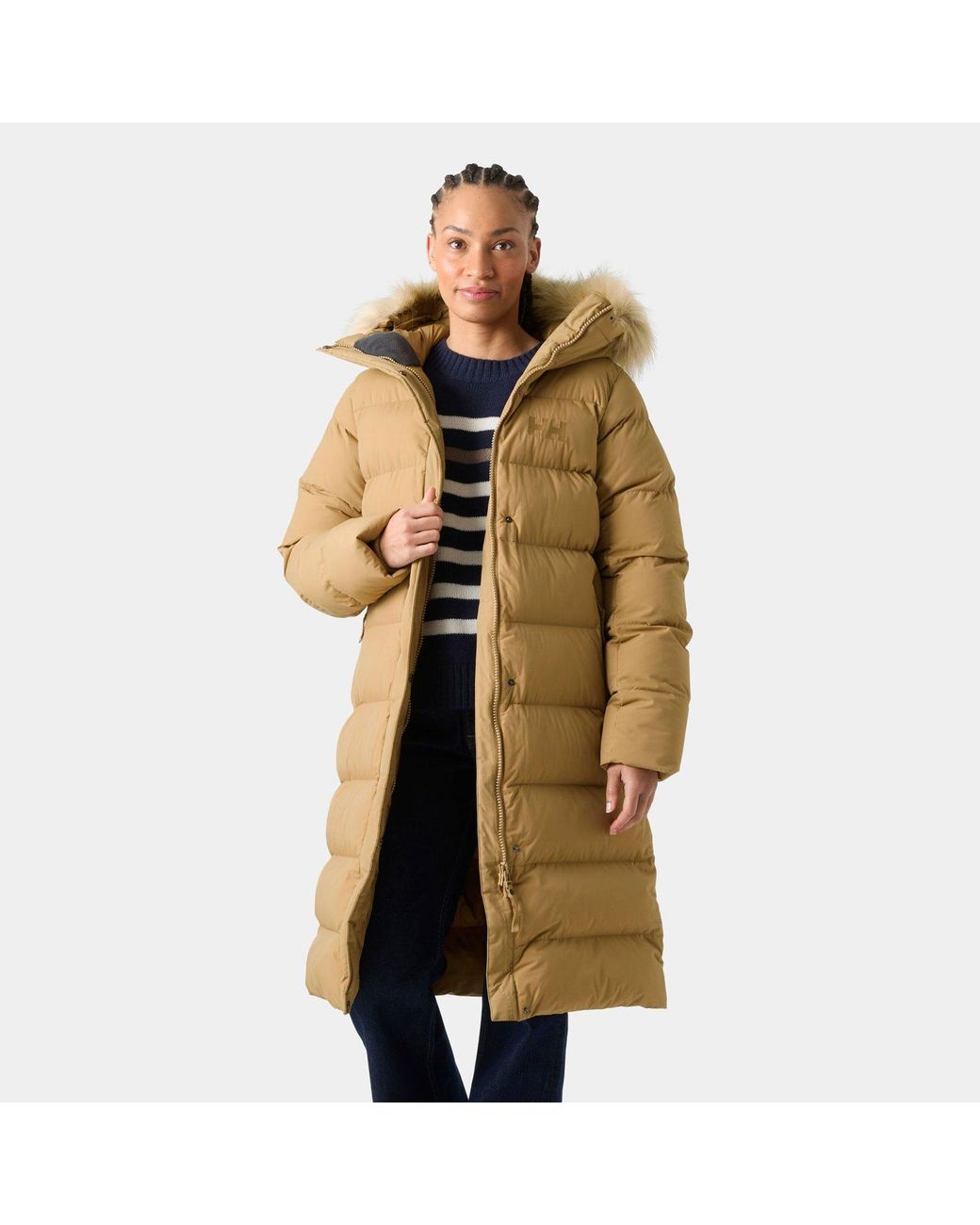 Helly Hansen Brown Aria Long Parka