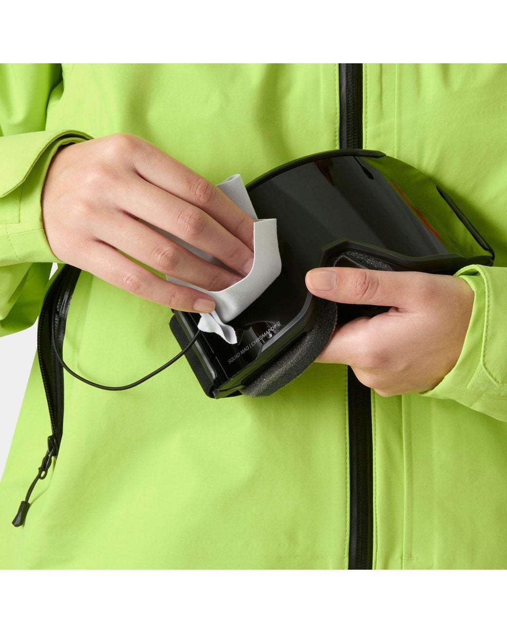 Helly Hansen Green Sogn Shell Ski Jacket