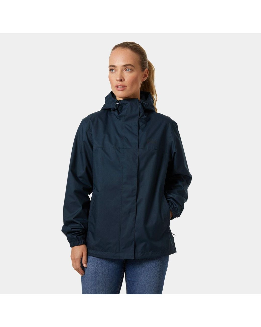 Vancouver Rain Jacket Mujer Helly Hansen de color Blue