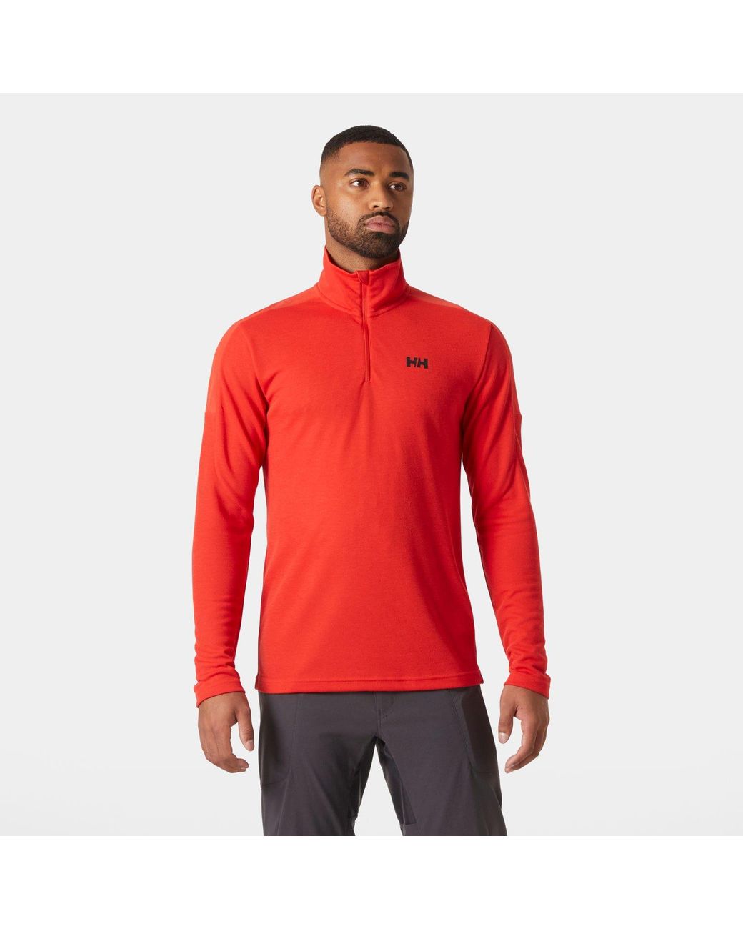 Helly Hansen Red Hp Half-Zip Pullover 2.0 for men