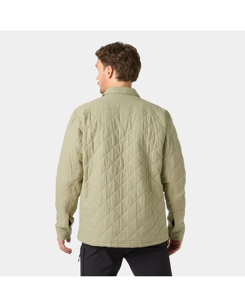 Helly Hansen Green Isfjord Insulated Shacket for men