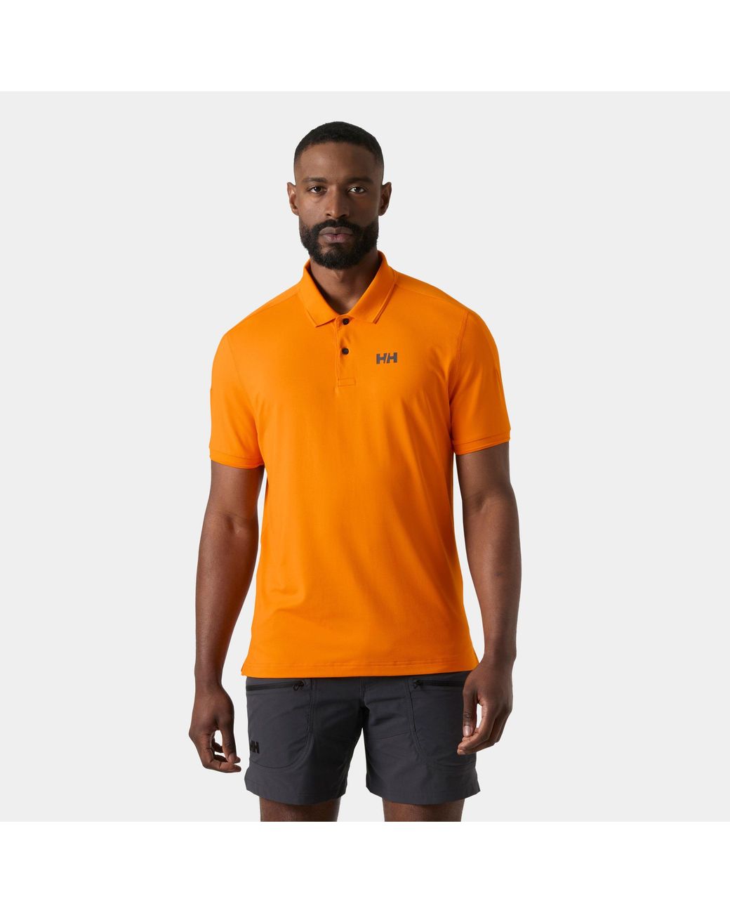 Helly Hansen Orange Hp Salina Polo for men