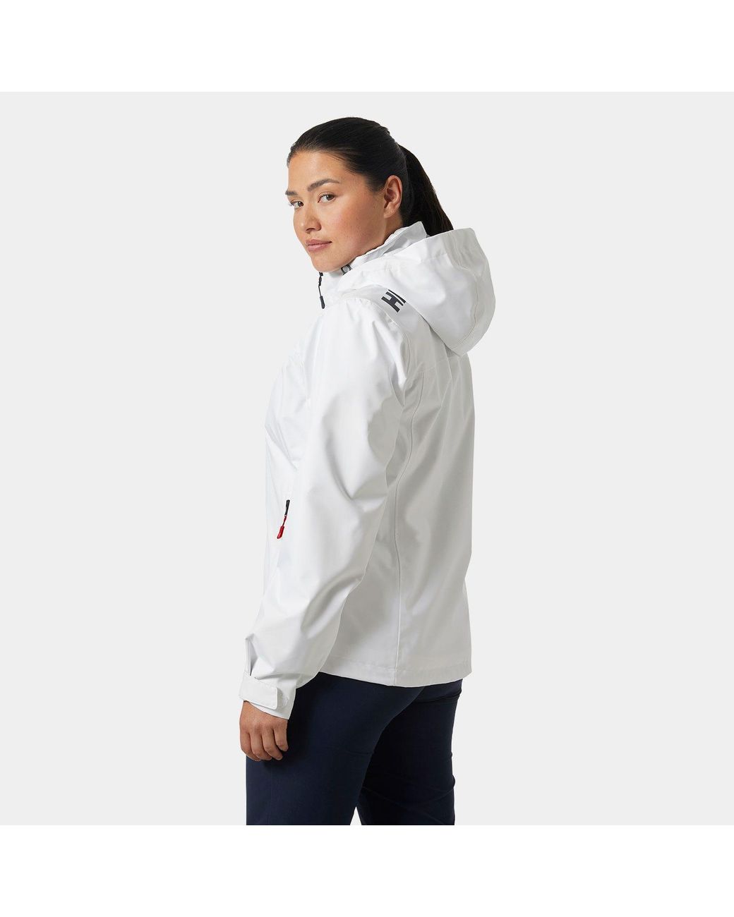 Helly Hansen Gray Crew Hooded Jacket 2.0
