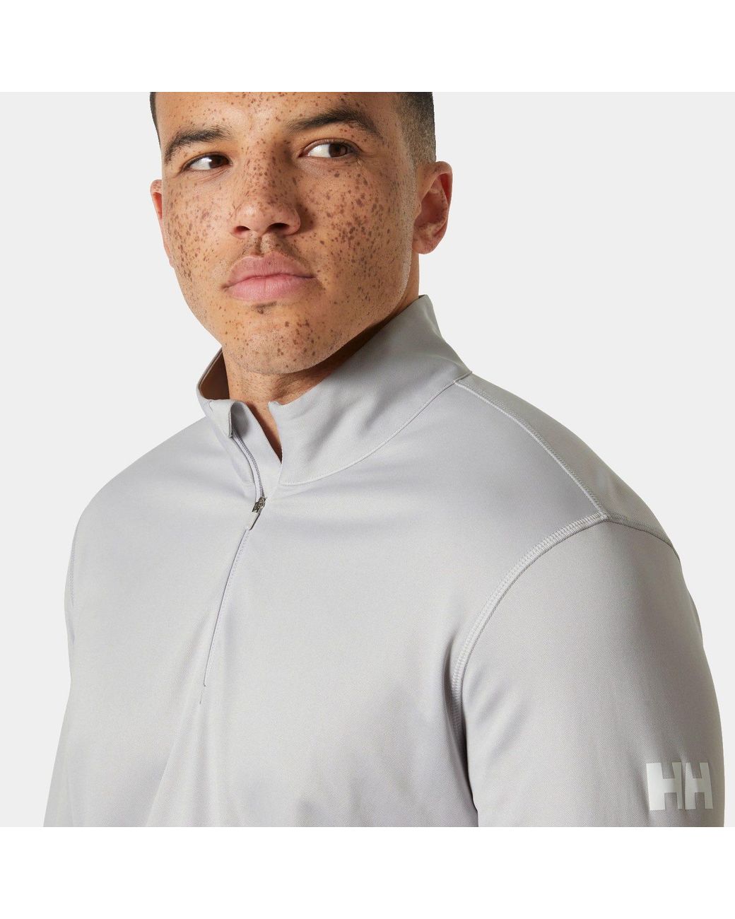 Helly Hansen Gray Helly-hansen Hh Tech 1/2 Zip 2.0 for men