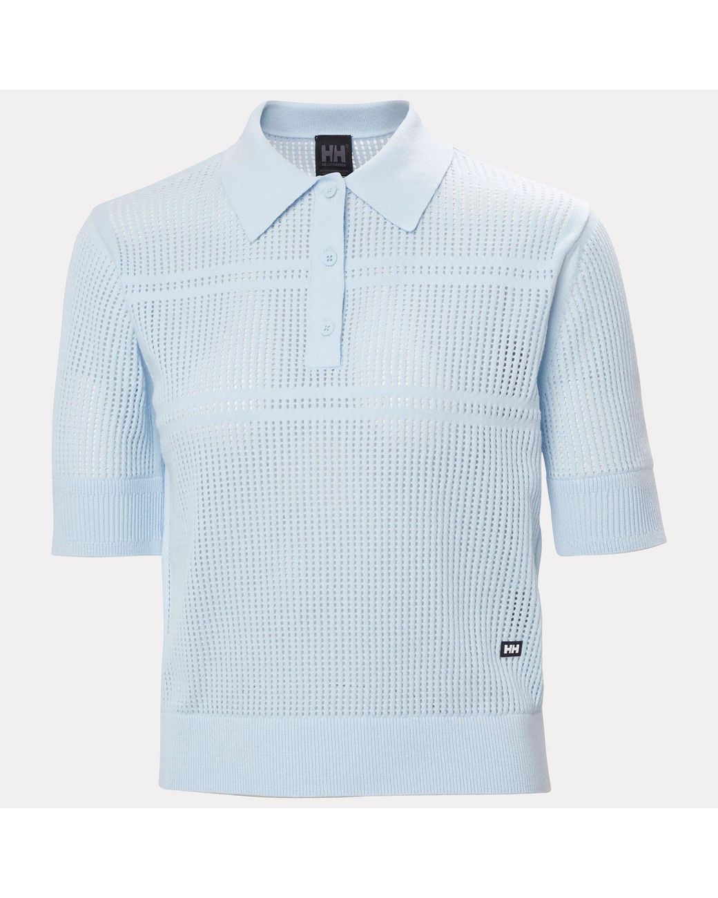 Helly Hansen Blue Salt Knit Polo
