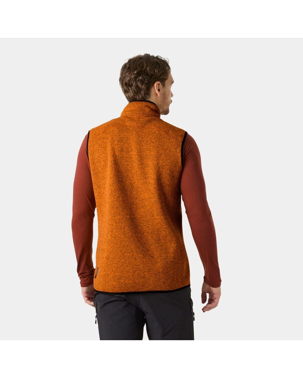 Helly Hansen Orange Varde 2.0 Fleece Vest for men
