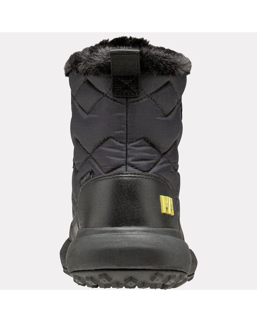 Helly Hansen Black Willetta 2.0 Insulated Winter Boots