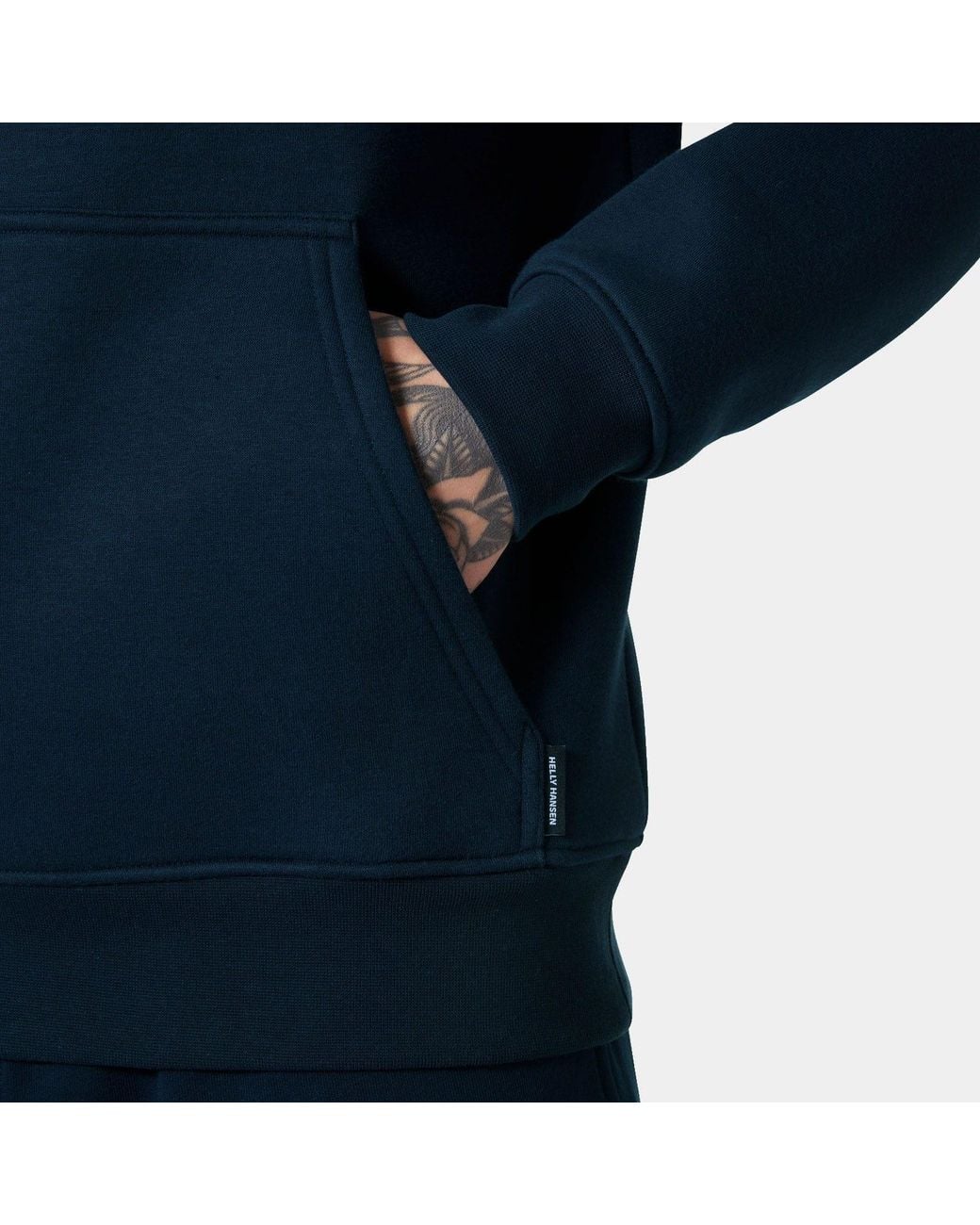 Elevate Felpa Con Cappuccio di Helly Hansen in Blue da Uomo