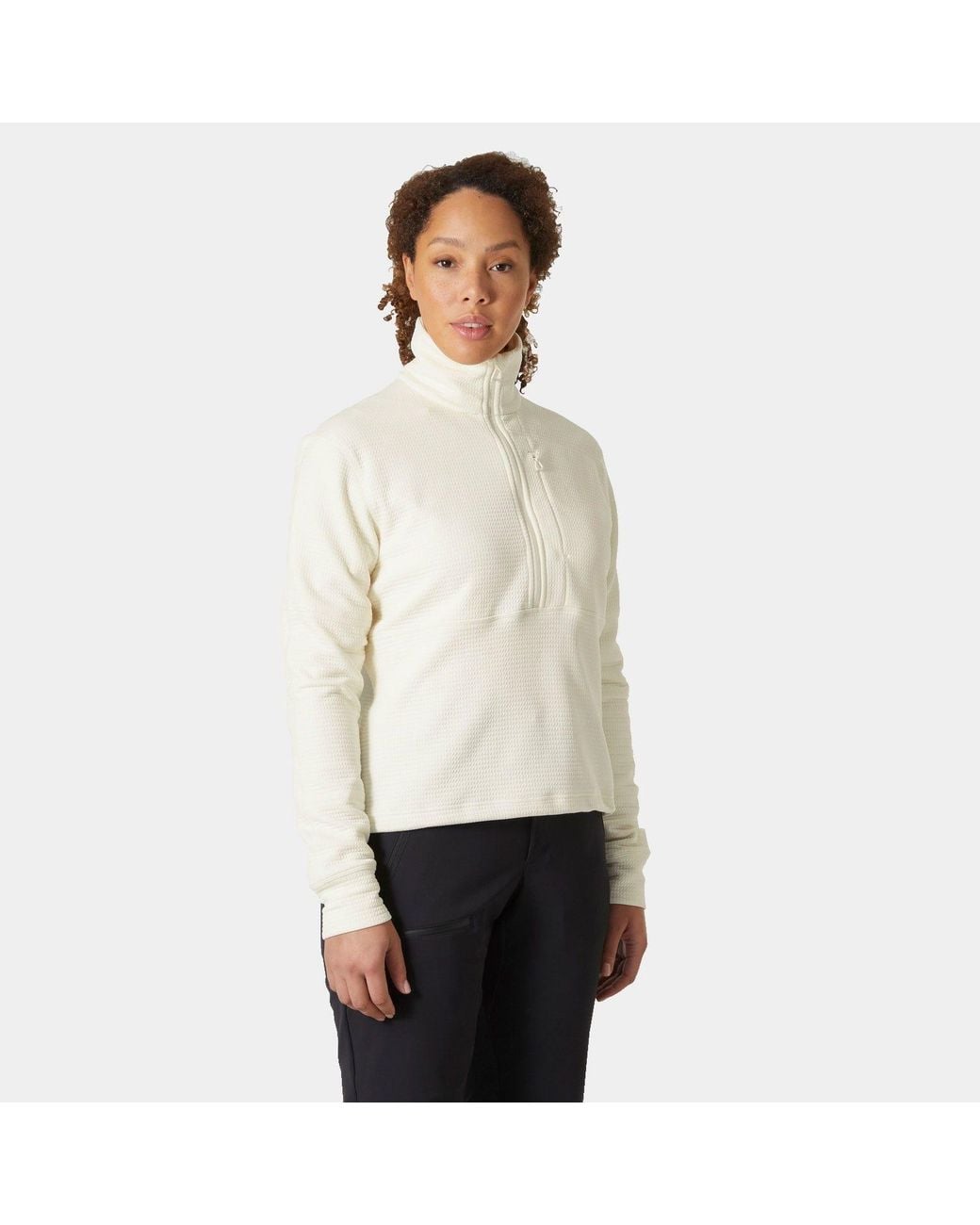 Helly Hansen White Evolved Air 1/2 Zip