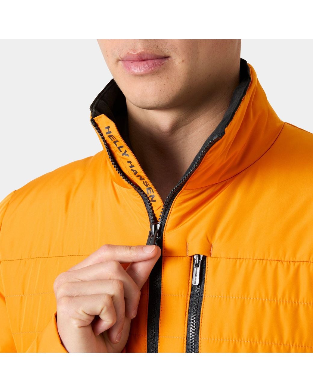 Helly Hansen Orange Crew Insulator Sailing Jacket 2.0 for men