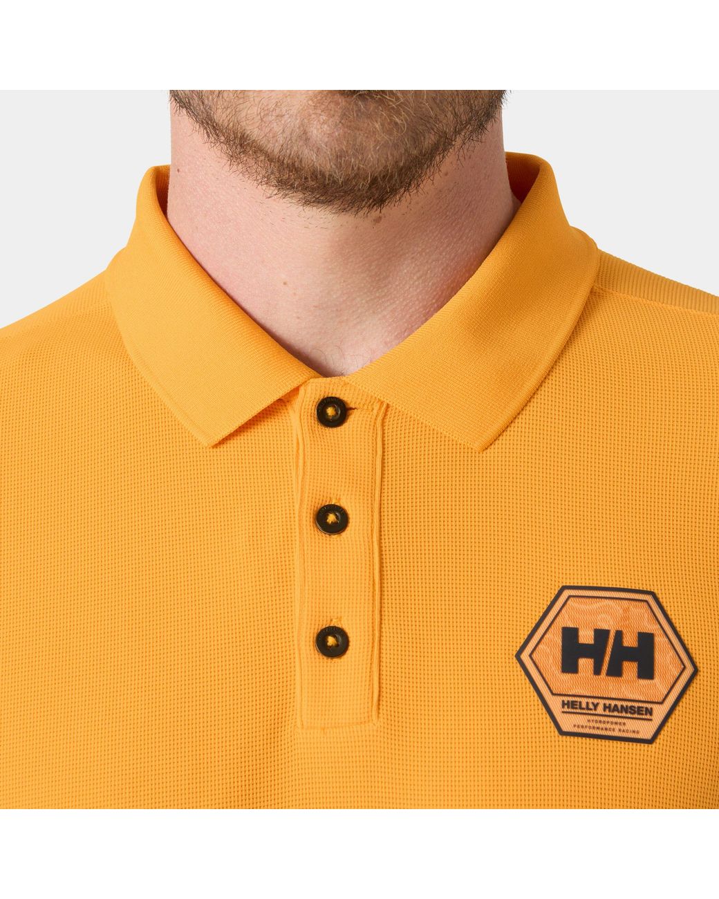 Helly Hansen Orange Hp Race Polo for men