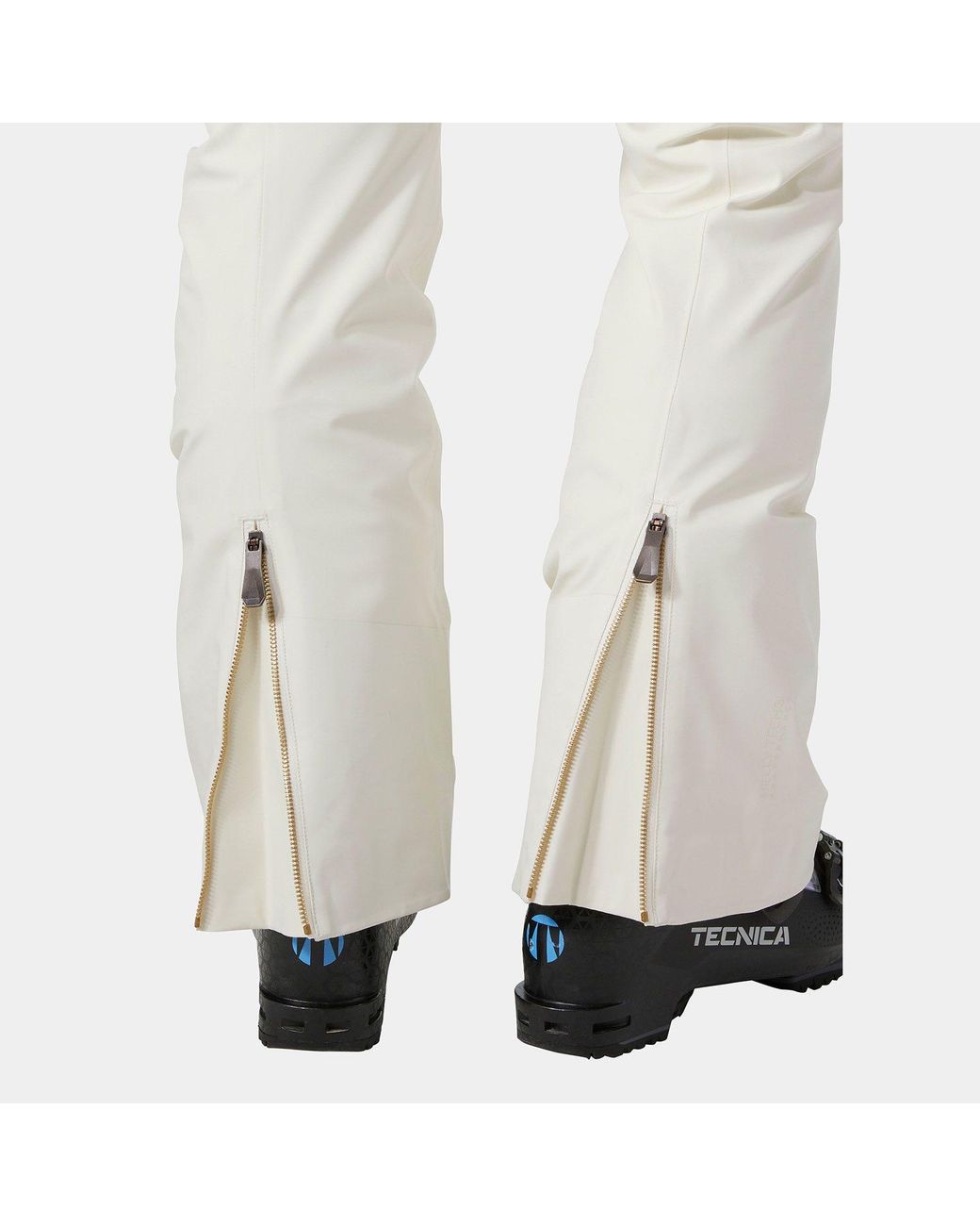 Helly Hansen White St. Moritz 2.0 Insulated Trousers Beige