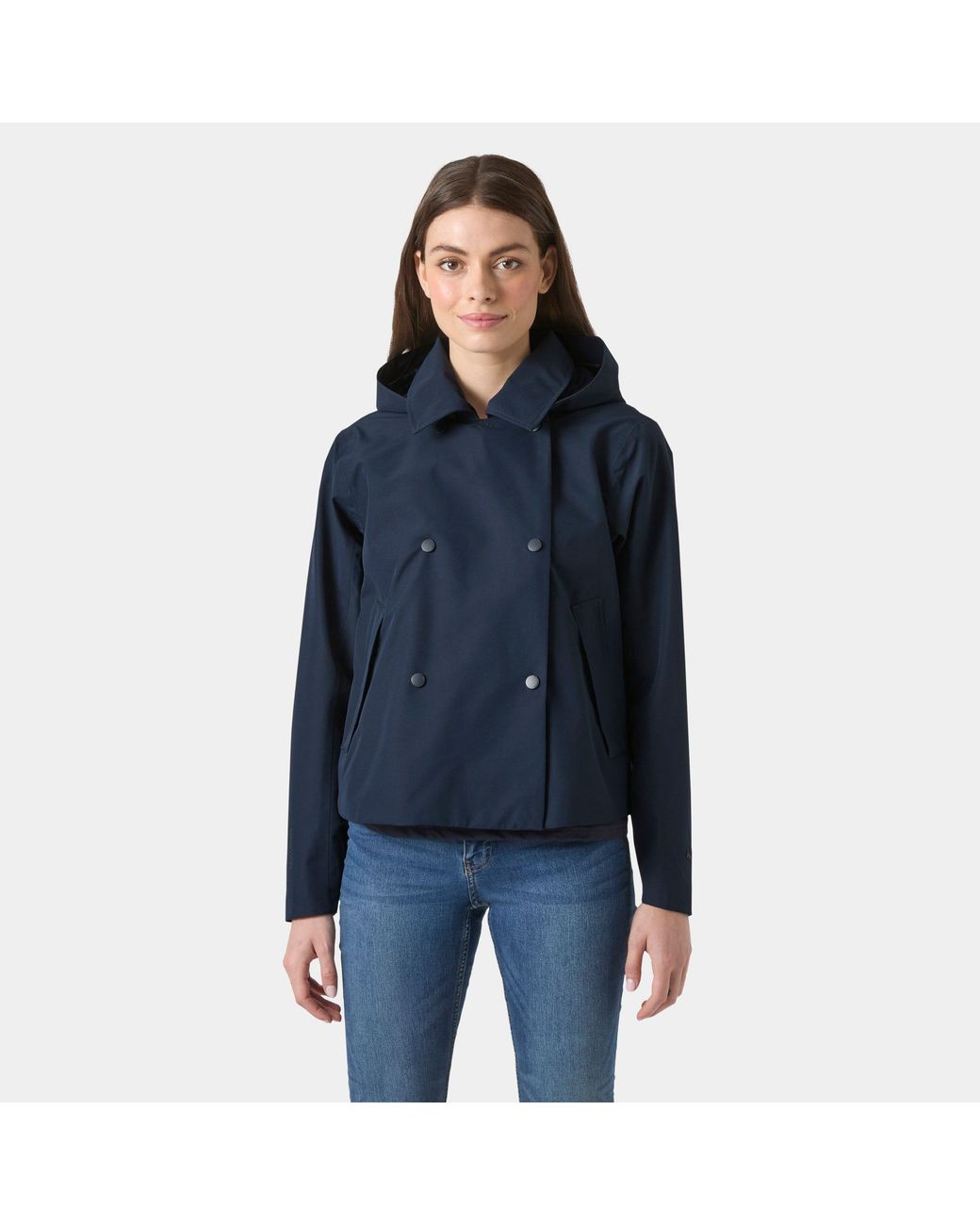 Helly Hansen Blue Avenue Short Trench