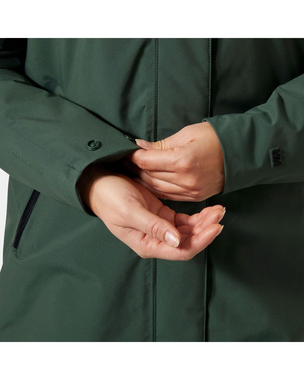 Helly Hansen Green Lily Insulated Raincoat