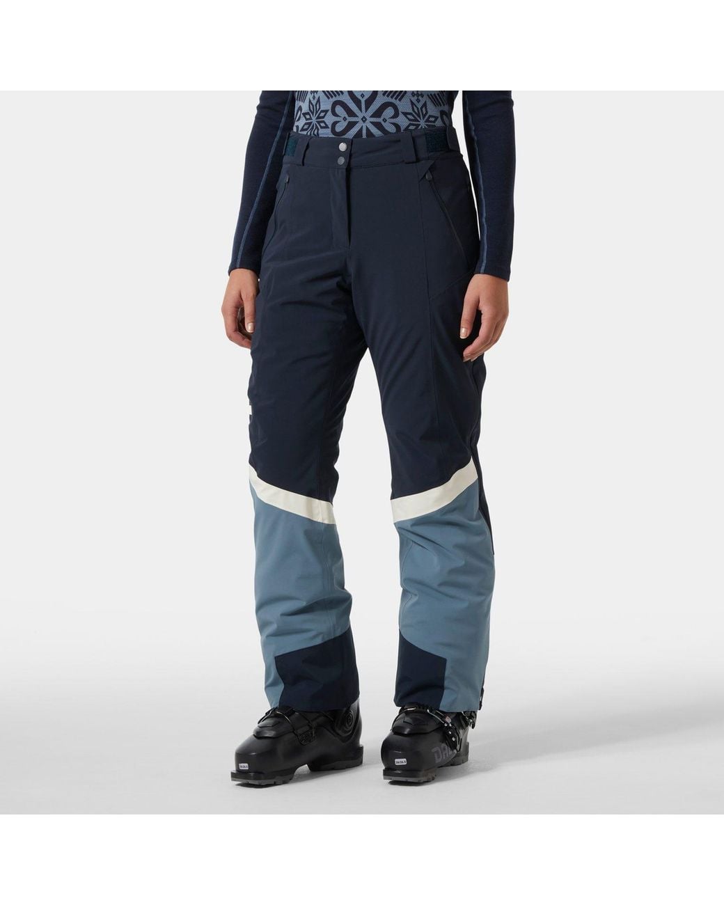 Helly Hansen Blue Kvitfjell Race Insulated Zip Off Ski Trousers