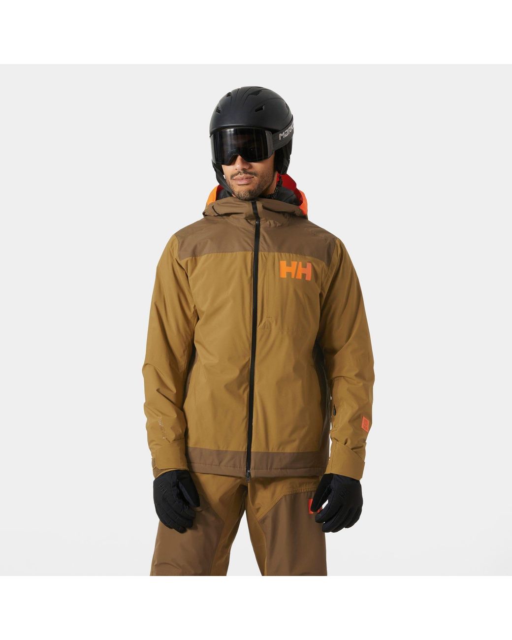 Helly Hansen Brown Powdreamer 2.0 Jacket for men