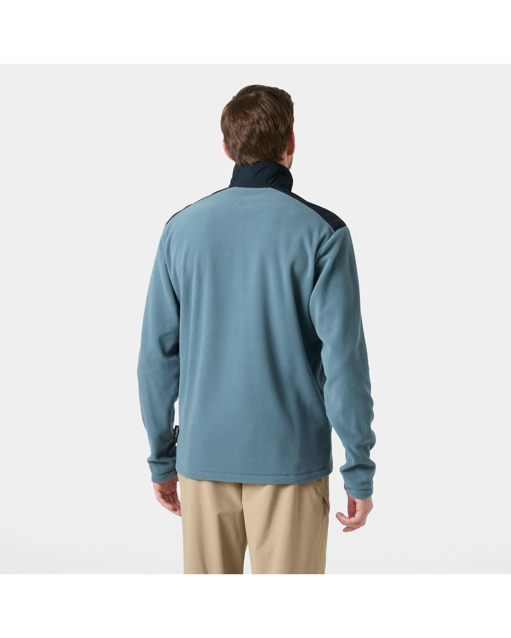 Helly Hansen Blue Daybreaker Block Microfleece Jacket for men