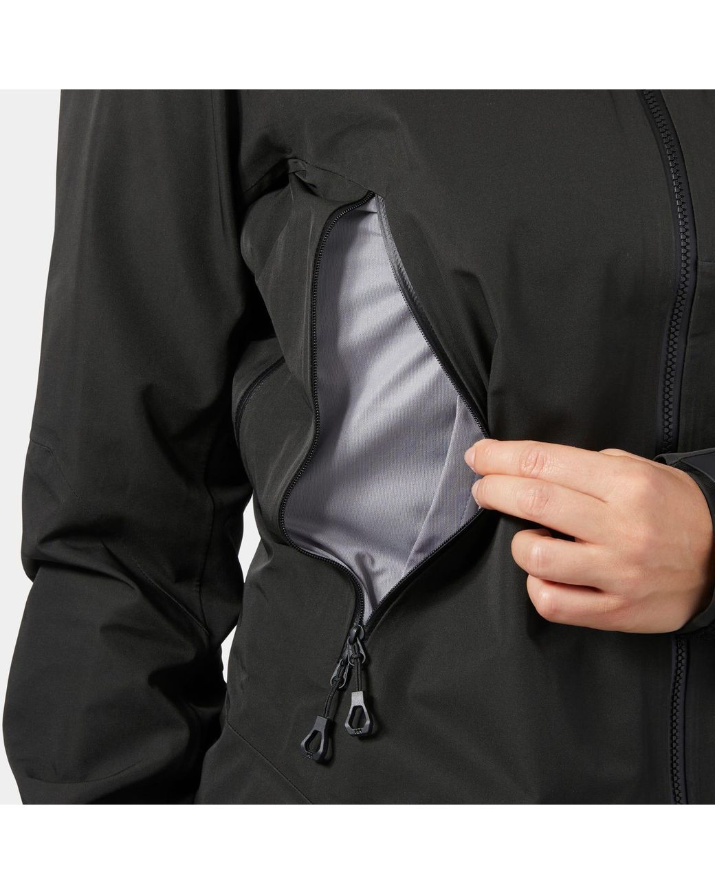 Helly Hansen Black Odin 9 Worlds Infinity Shell Jacket
