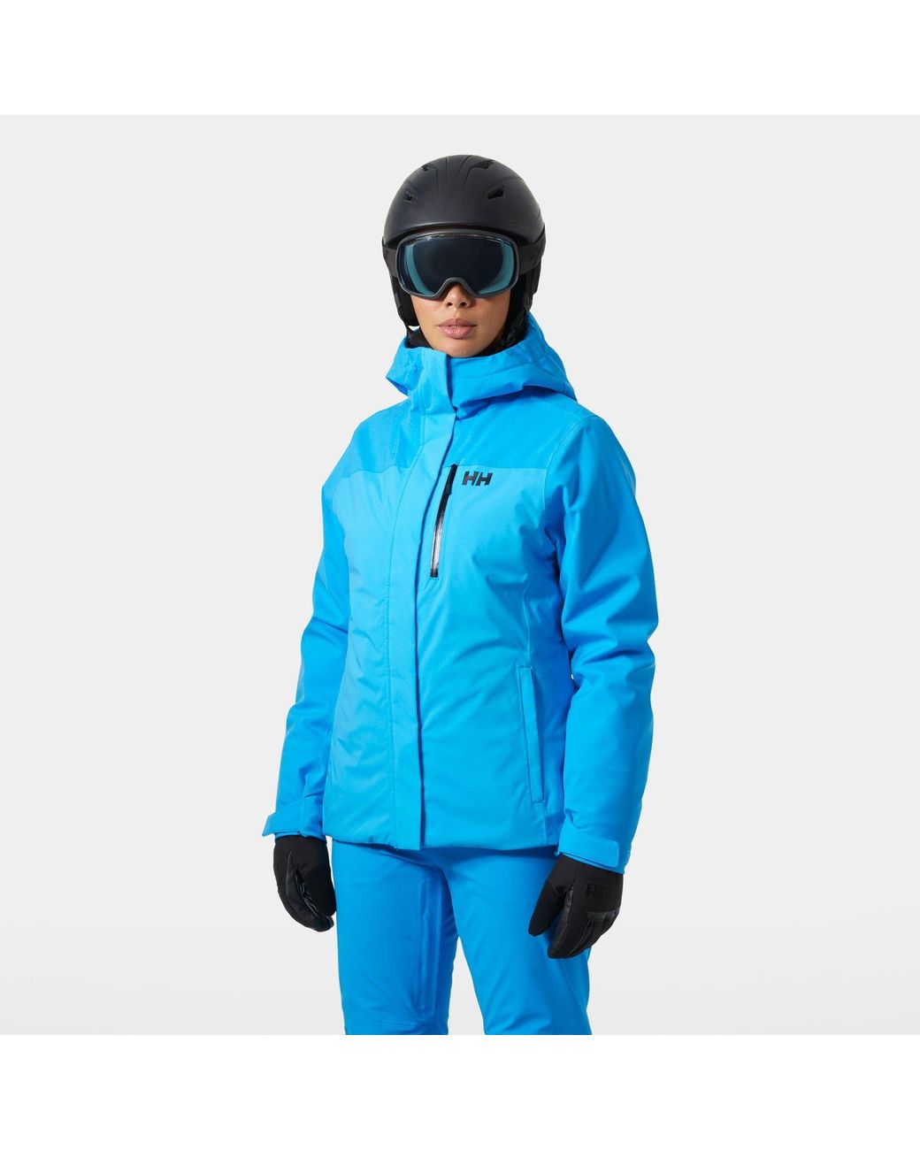 Helly Hansen Blue Snowplay Lightweight Ski Jacket