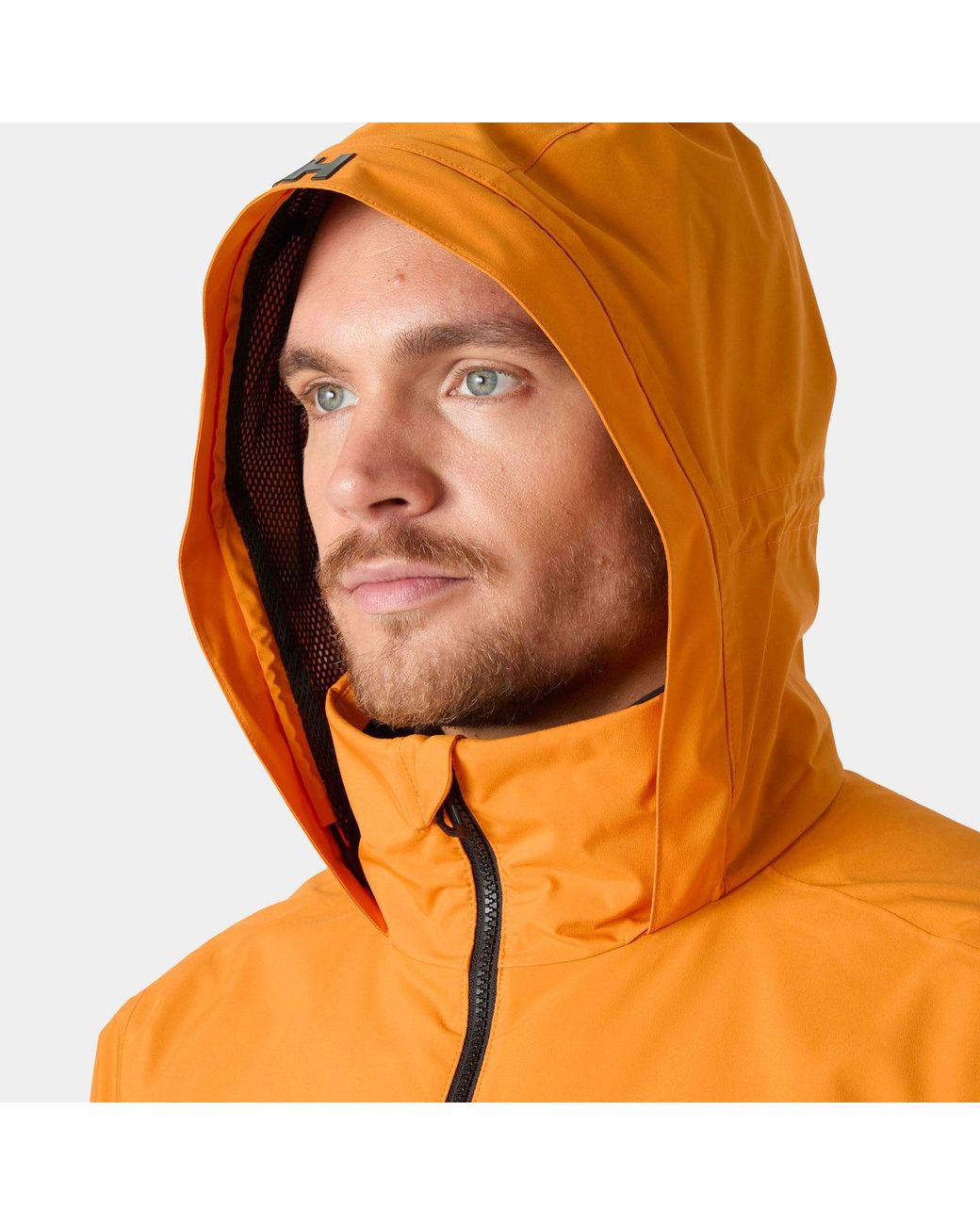 Helly Hansen Orange Hp Racing Lifaloft Hooded Jacket for men