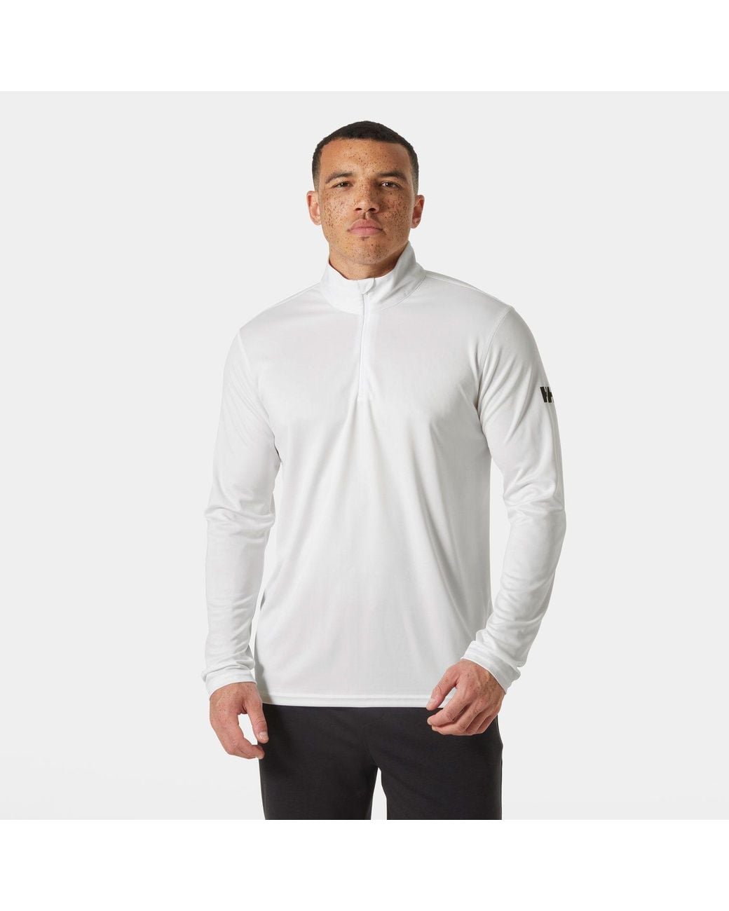 Helly Hansen Hh Tech Half-Zip 2.0 Shirt Mit Halbem Reißverschluss Herren in White für Herren