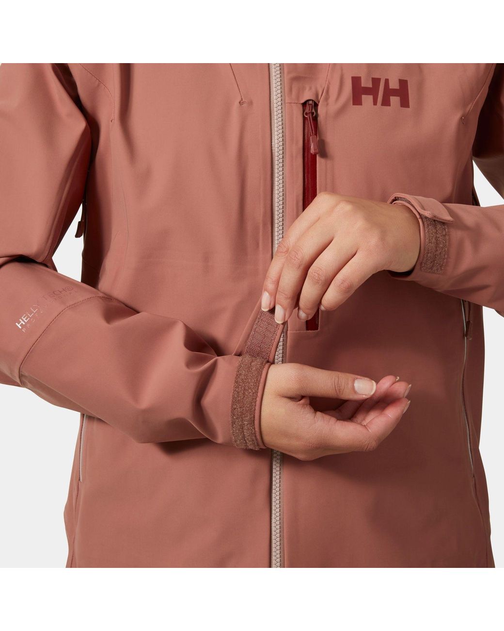 Helly Hansen Brown Verglas Backcountry Ski Shell Jacket