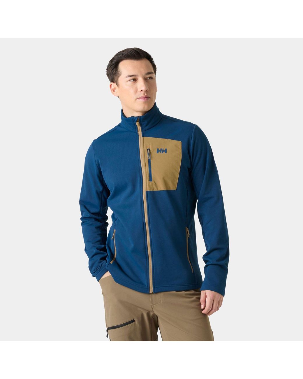Helly Hansen Blue Versalite Fleece Jacket for men