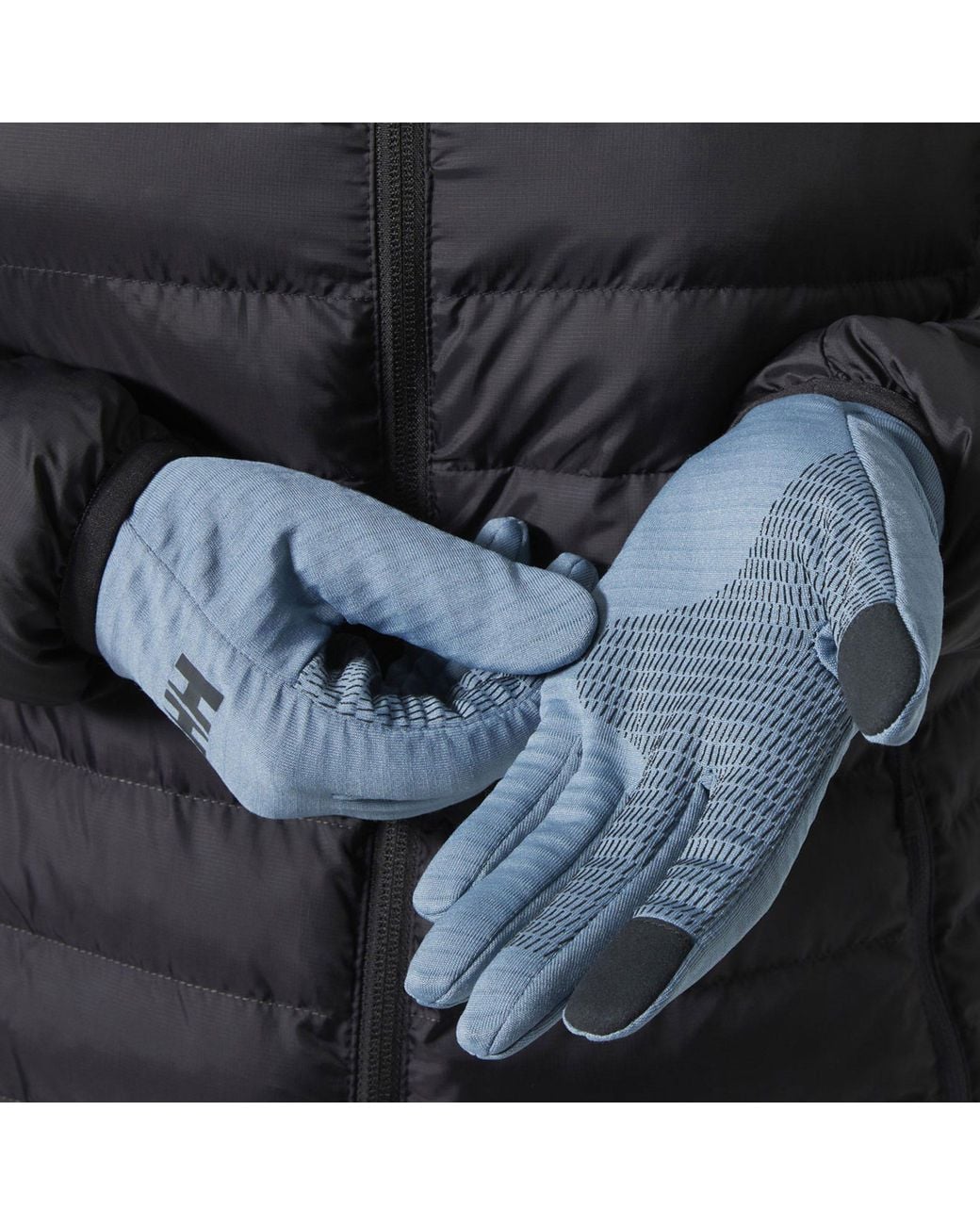 Helly Hansen Blue Versalite Touch Glove Liner