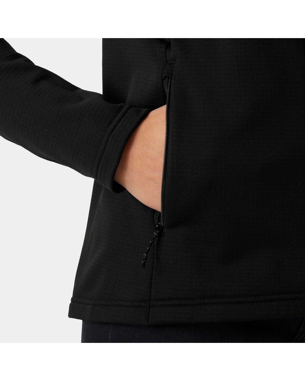 Helly Hansen Black Versalite Fleece Jacket
