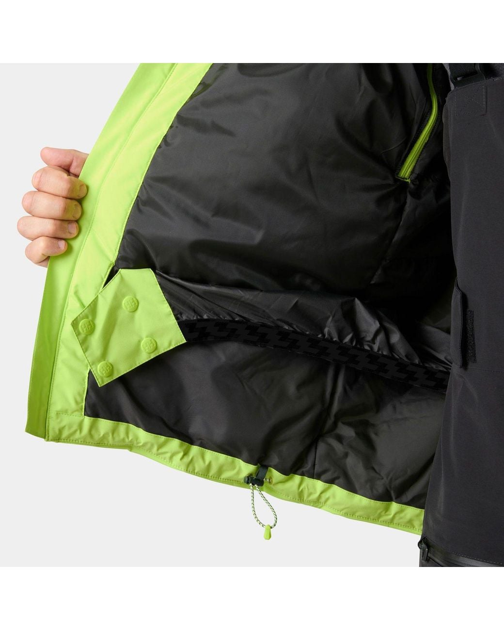 Powderface Ski Jacket di Helly Hansen in Green da Uomo