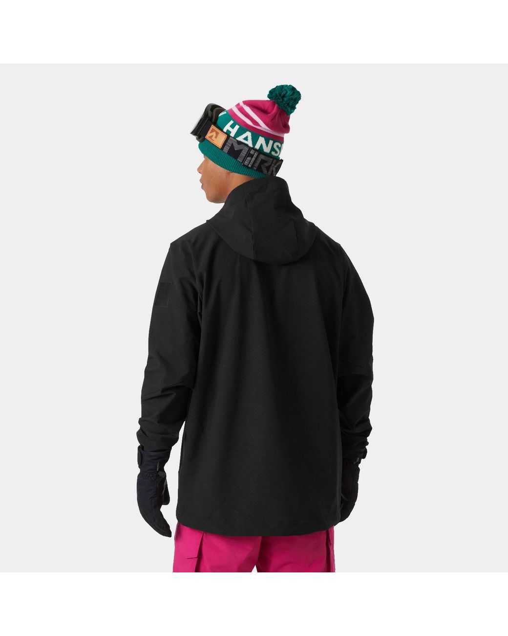 Helly Hansen Black Ullr D Shield Ski Hoodie 2.0