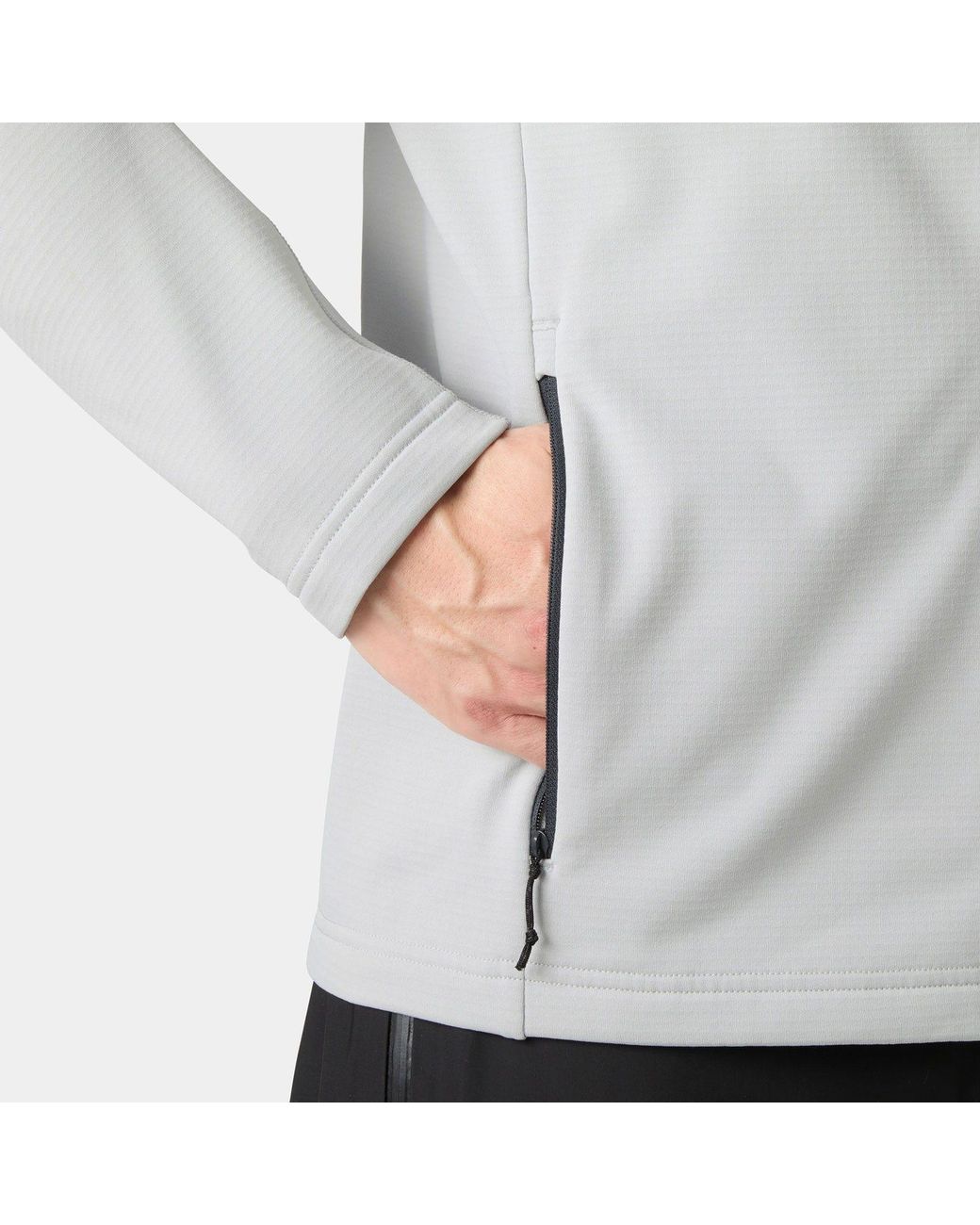 Helly Hansen Gray Versalite Fleece Jacket for men