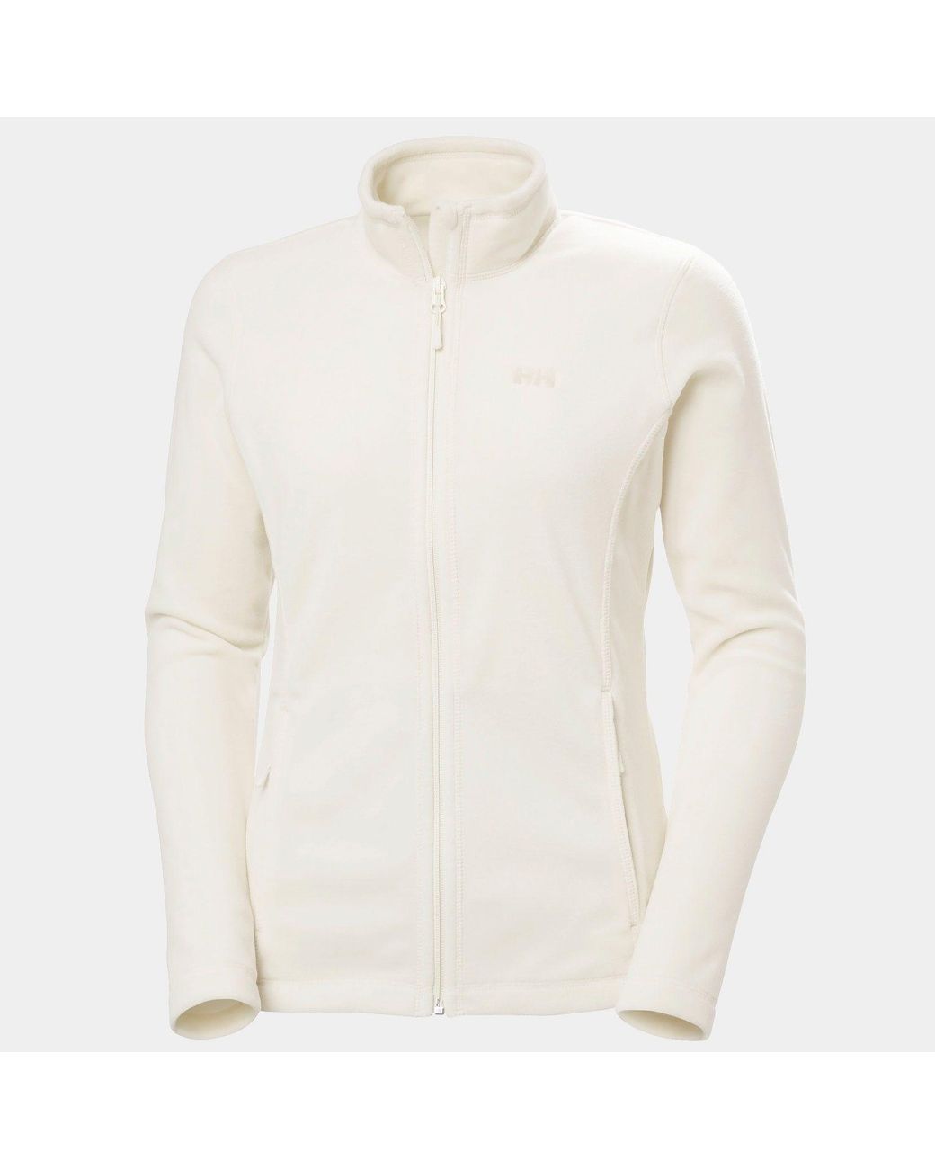 Helly Hansen White Daybreaker Fleece Jacket With Zip