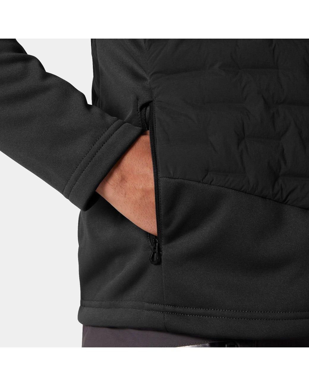 Helly Hansen Black Hp Hybrid Stretch Insulator for men