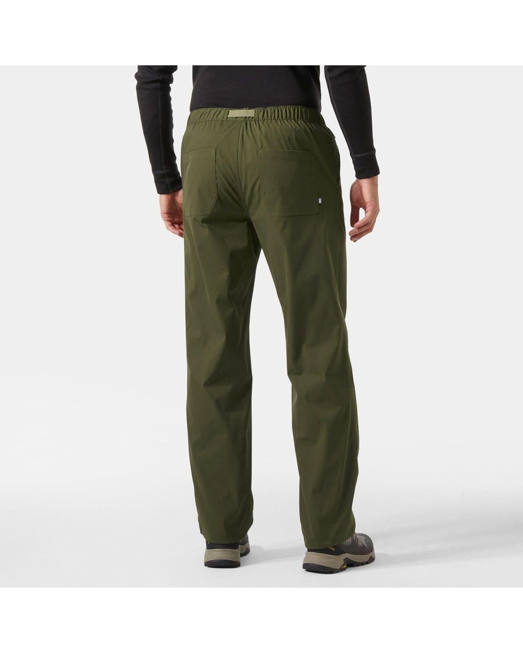 Helly Hansen Green Holmen Relaxed Trousers for men