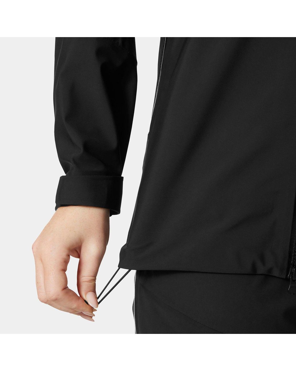 Helly Hansen Black Verglas Backcountry Ski Shell Jacket