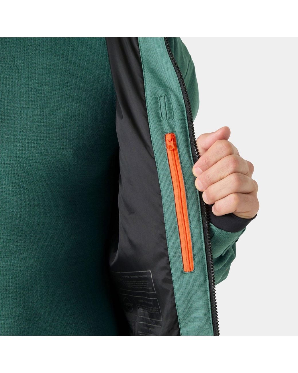 Helly Hansen Green Garibaldi 2.0 Waterproof Ski Jacket for men