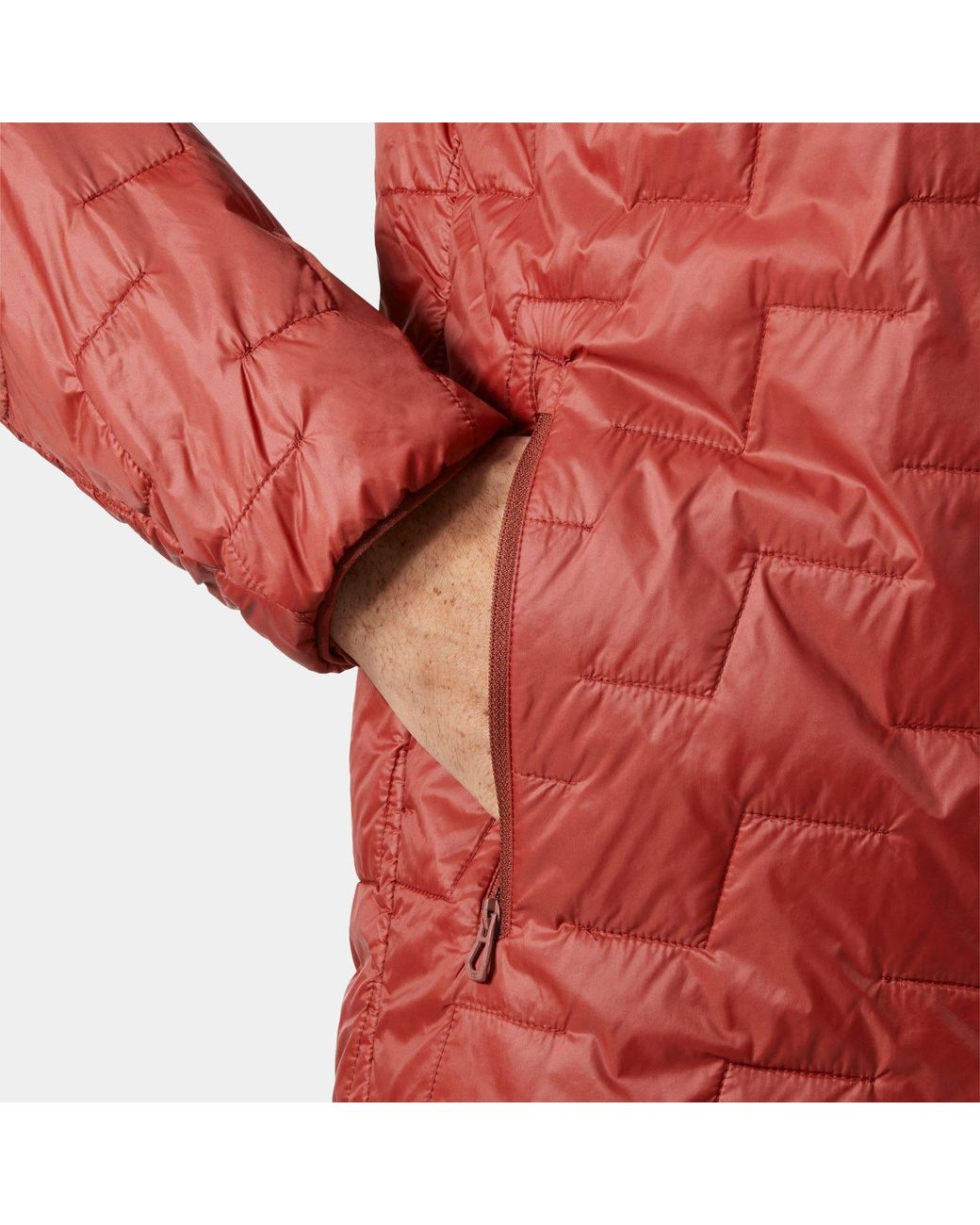 Helly Hansen Red Lifaloft Lightweight Insulator Jacket for men
