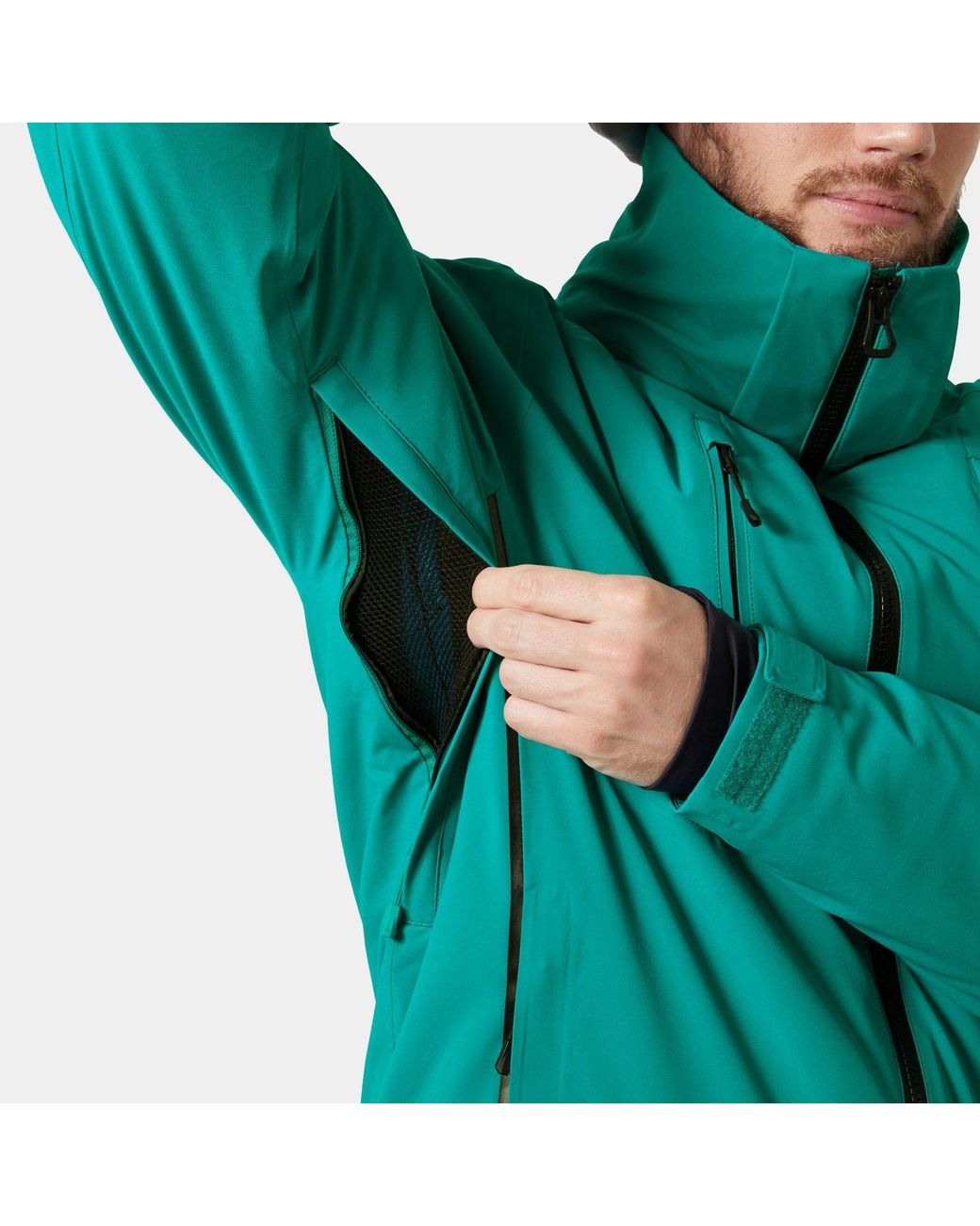 Helly Hansen Green Alpha 4.0 Jacket for men