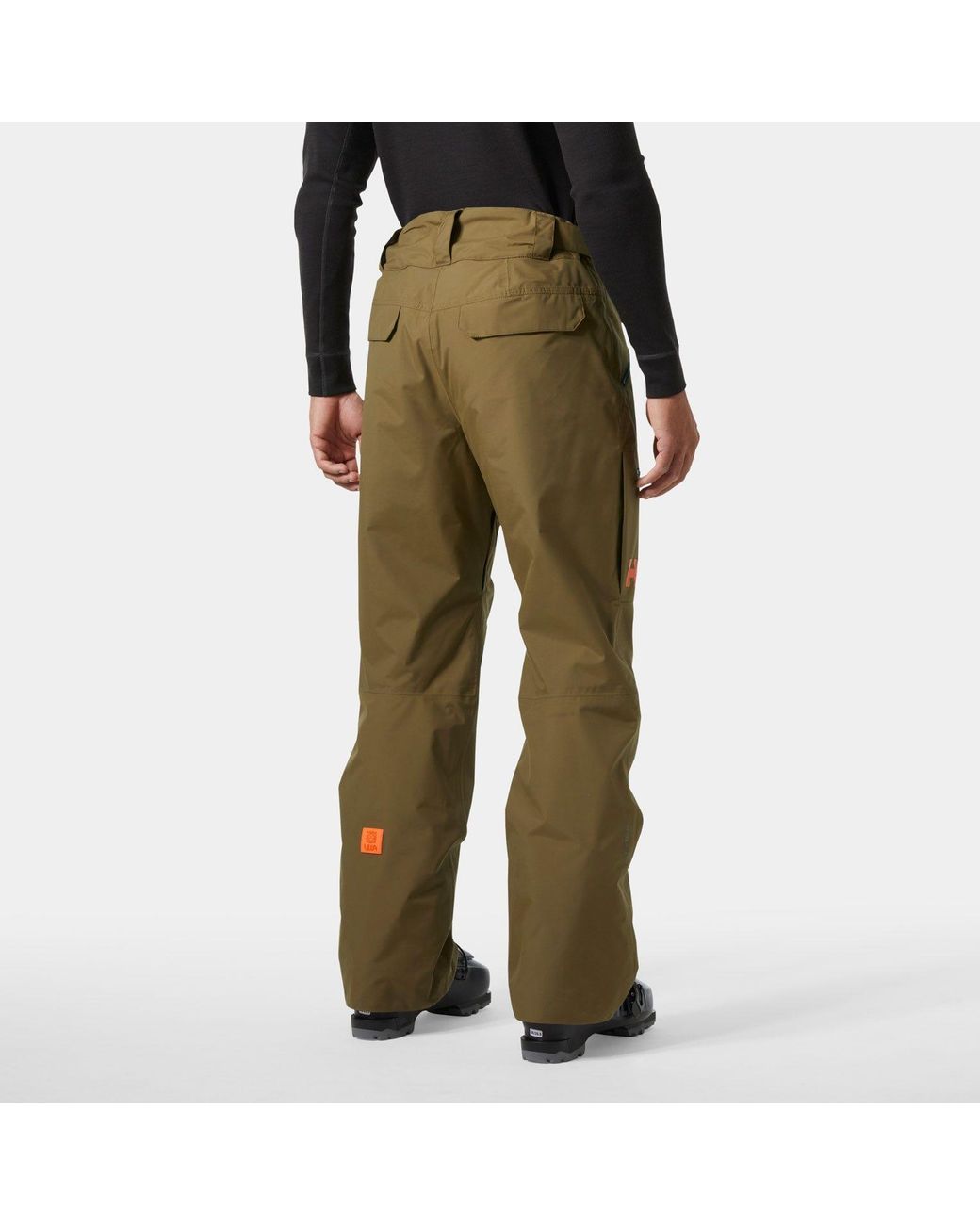 Helly Hansen Green Sogn Insulated Cargo Ski Pants for men