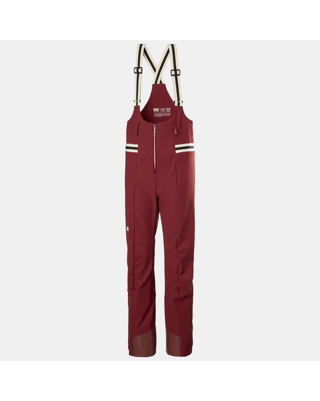 Helly Hansen Red Avanti Softshell Ski Bib Pants for men