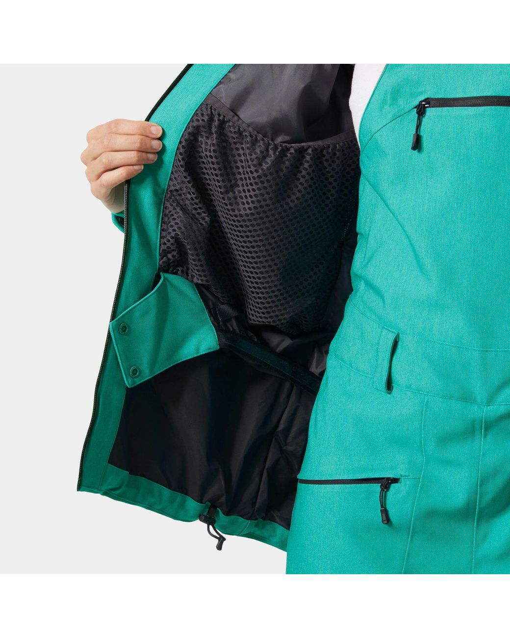 Helly Hansen Blue Powderqueen 3.0 Durable Ski Jacket