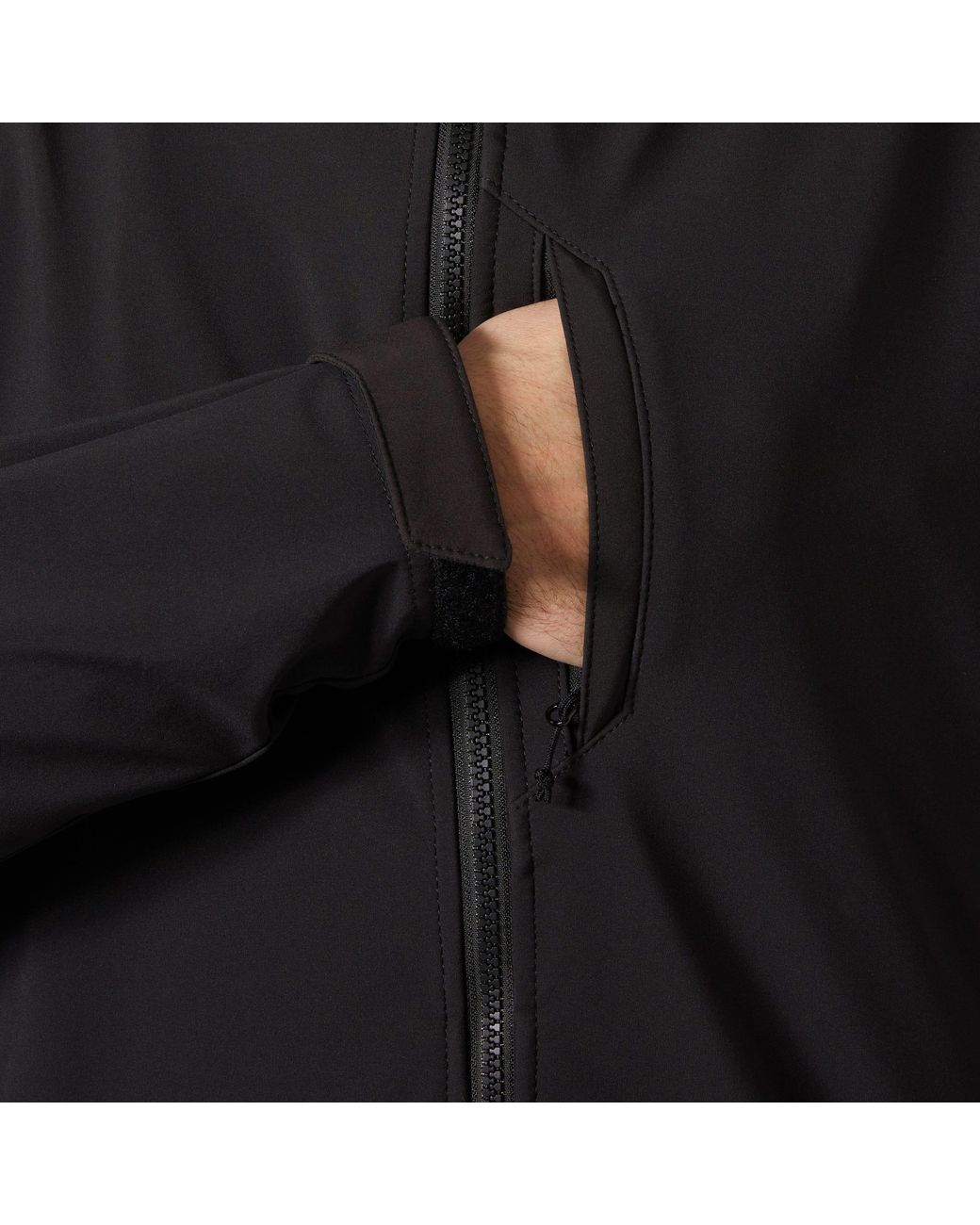 Helly Hansen Men's Paramount Athletic Cut Softshell Jacket Black for men