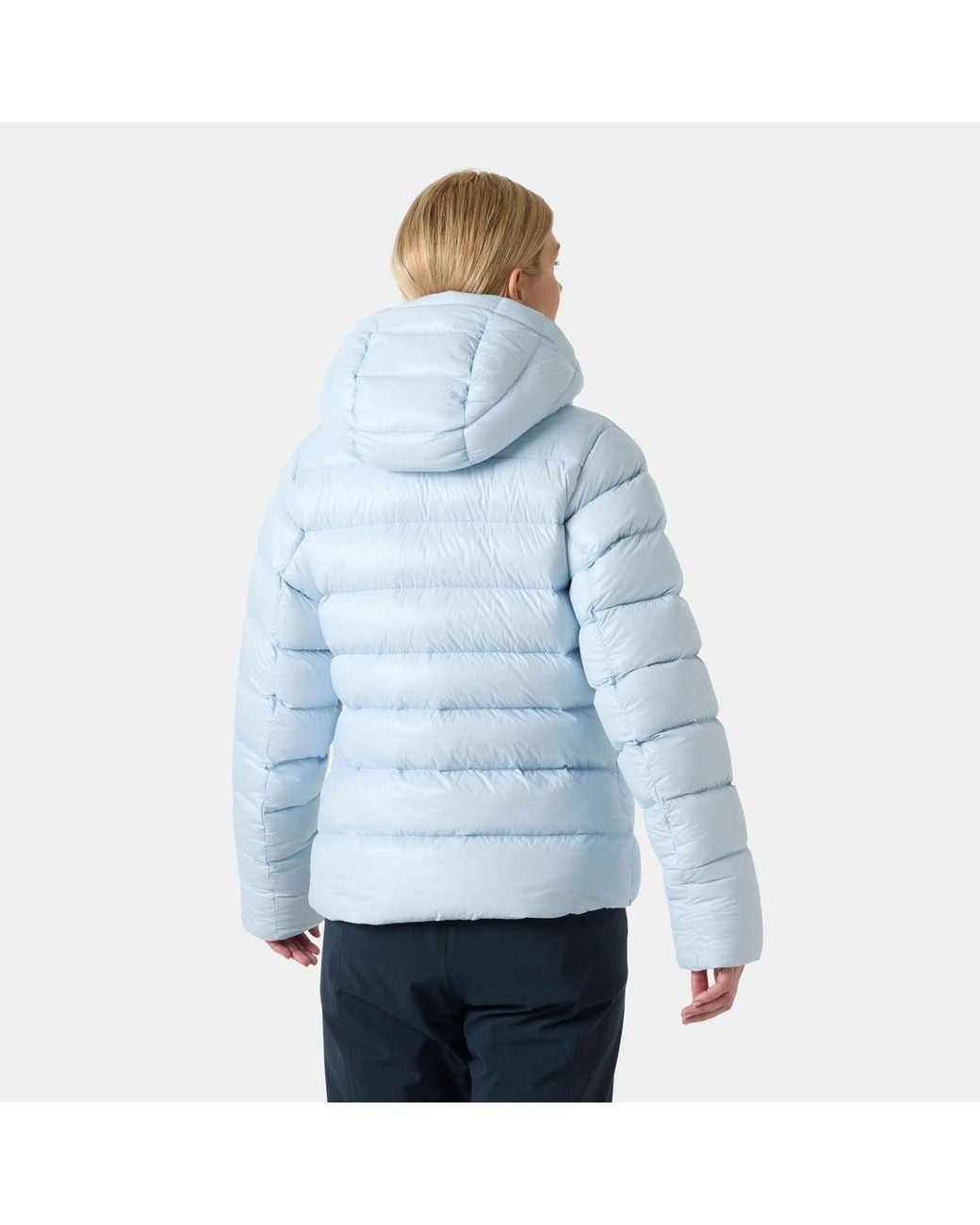 Helly Hansen Blue Winter Bliss Down Jacket Damen