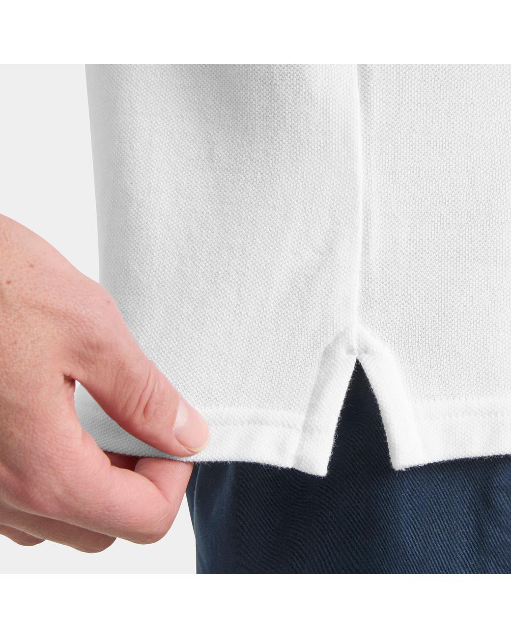 Helly Hansen White Hudson Polo for men